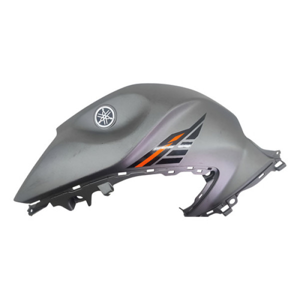 Carenagem Aba Tanque Esquerdo Detalhe Yamaha Fz25 2018 2024 Prata