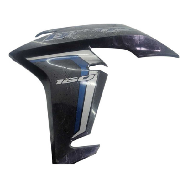 Aba Tanque Esquerda Detalhe Honda Bros 160 2022 2024 Preto