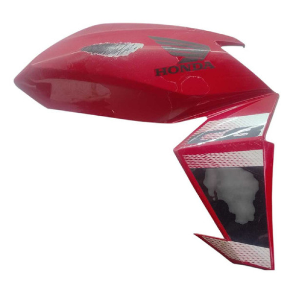 Aba Do Tanque Direito  Honda Cb Twister 250 2016 2023 Detalh Vermelho