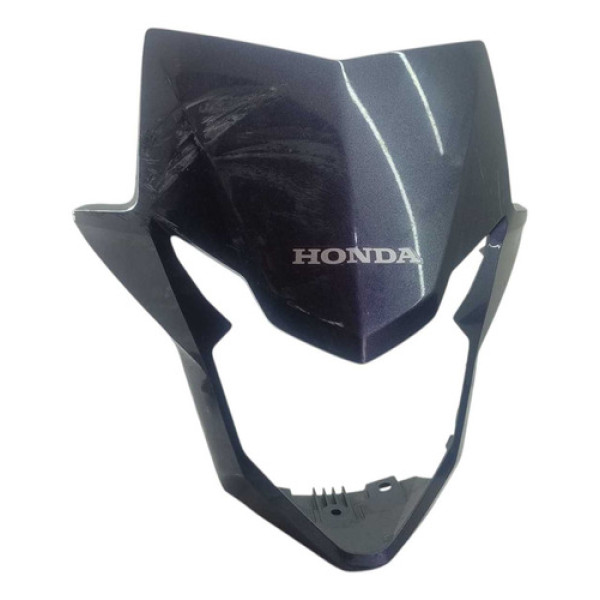 Carenagem Frontal Do Farol Honda Xre 300 2019 2022 Cinza