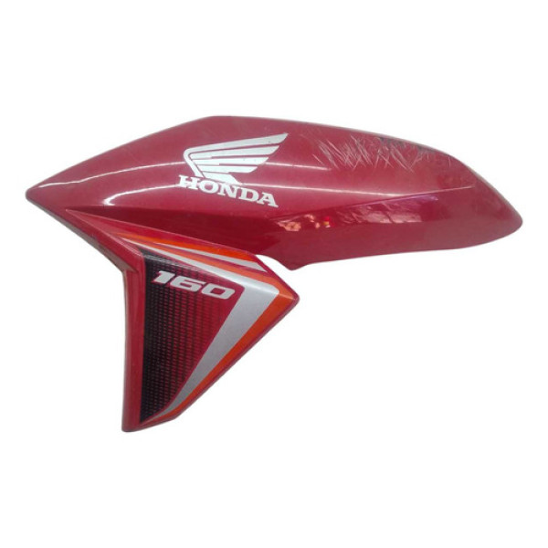Aba Do Tanque Esquerdo Honda Titan 160 2016 2021 Original Vermelho
