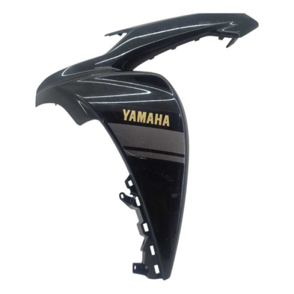 Carenagem Lateral Esquerda Yamaha Fluo 125 Original Preto