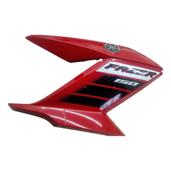 Aba Do Tanque Direita Yamaha Fazer 150 Vermelha
