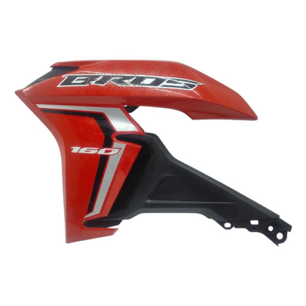 Aba Do Tanque Esquerda Honda Bros 160 2022 2024 Original Vermelho