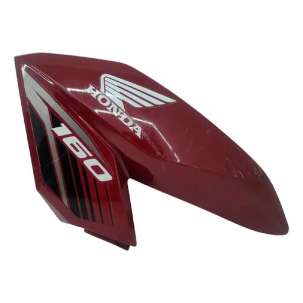 Carenagem Aba Do Tanque Esquerda Honda Fan 160 2018 Original Vermelho