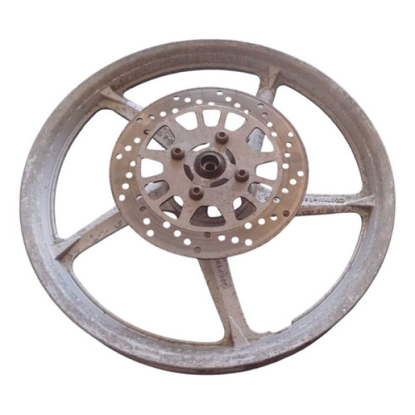 Aro Dianteiro Com Disco Yamaha Neo 115 2010 Original