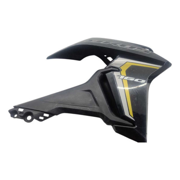 Aba Do Tanque Direita Honda Bros 160 2022 2024 Original Preto