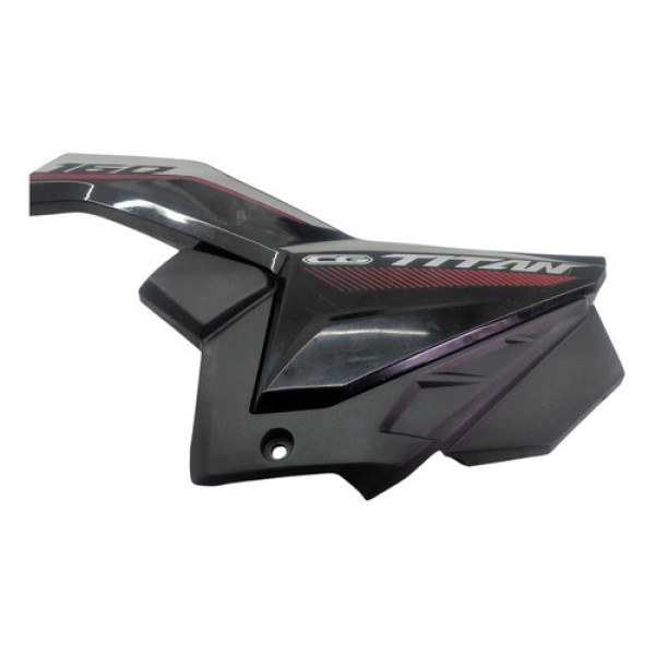 Carenagem Lateral Esquerda Honda Titan 160 2022 2024 Origina Preto