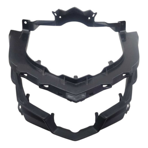 Carenagem Acabamento Frontal Farol Yamaha Neo 125 Original Preto