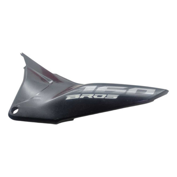 Carenagem Lateral Esquerda Bros 160 2015 2016 Original Preta