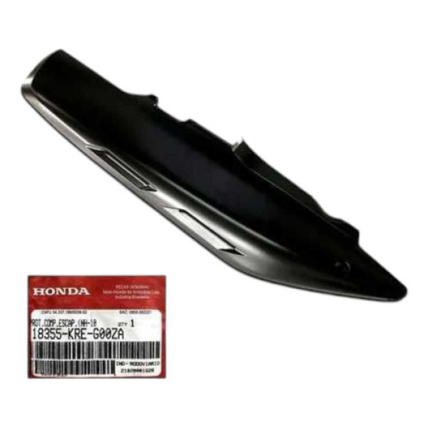 Carenagem Protetor Escapamento Honda Bros 160 2015 2024