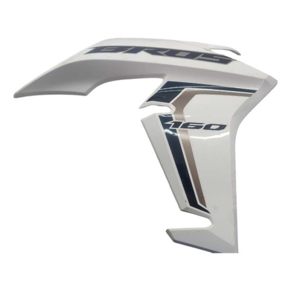 Aba Tanque Direita Detalhe Honda Bros 160 2022 2024 Branca