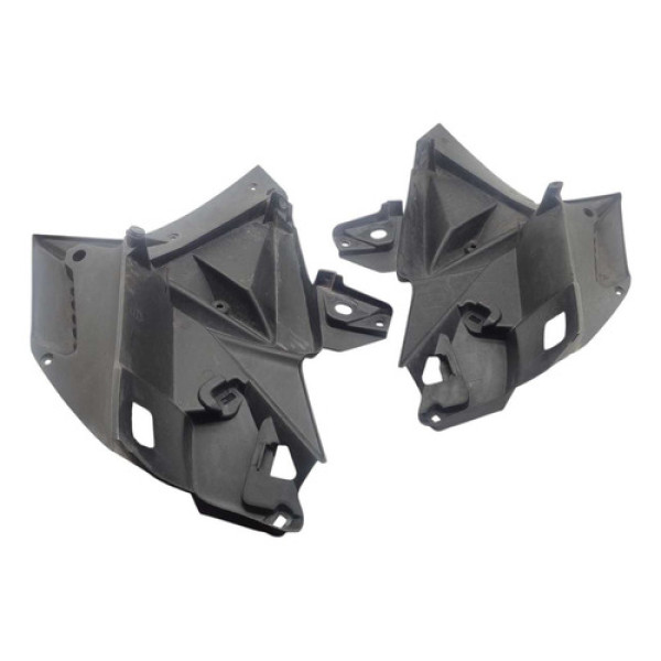 Par De Complemento Tanque Honda Cb Twister 2016 2023 Origina Preto