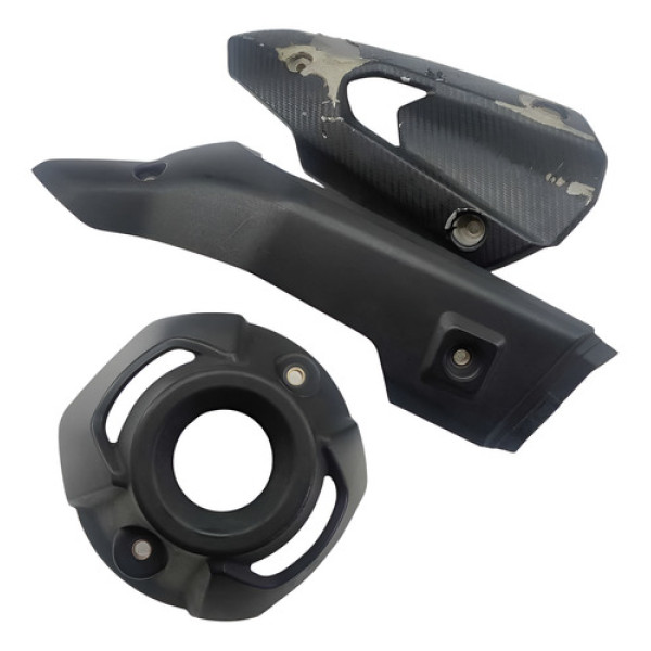 Protetor De Escapamento Completo Yamaha Fazer 250 2018 2024