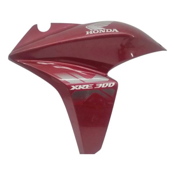 Aba Tanque Lateral Esquerda Honda Xre300 2013 2016 Detalhe Vermelho