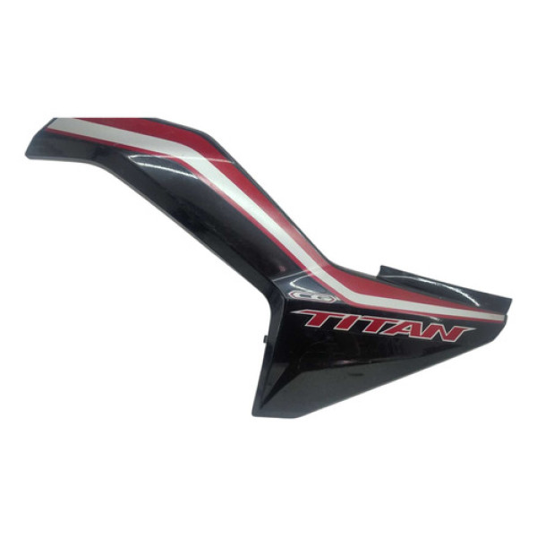 Tampa Lateral Esquerda Honda Titan 160 2020 2024 Original Preto