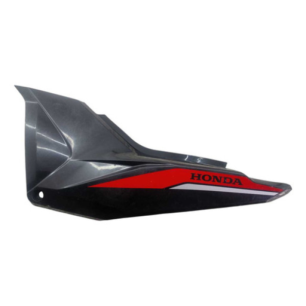 Carenagem Tampa Lateral Esquerda Honda Bros 2022 Original Preto