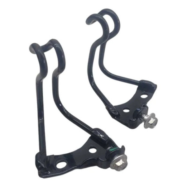 Par Presilha Gancho Do Chassi Honda Fan 160 2022 Original Preto