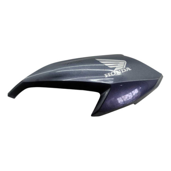 Aba Do Tanque Direito Honda Fan 160 2022 2024 Original Cinza
