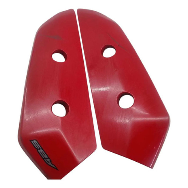 Par De Carenagem Paralama Yamaha Nmax 160 2025 2026 Detalhe Vermelho