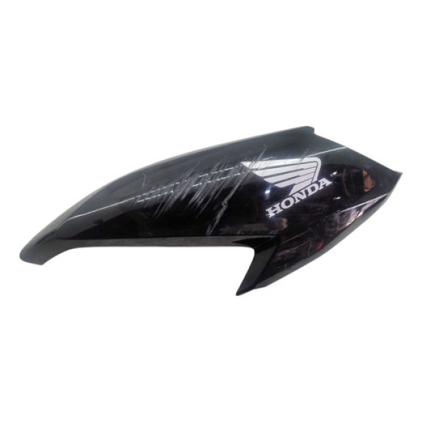 Aba Do Tanque Direito Honda Fan 160 2022 2024 Original Preto